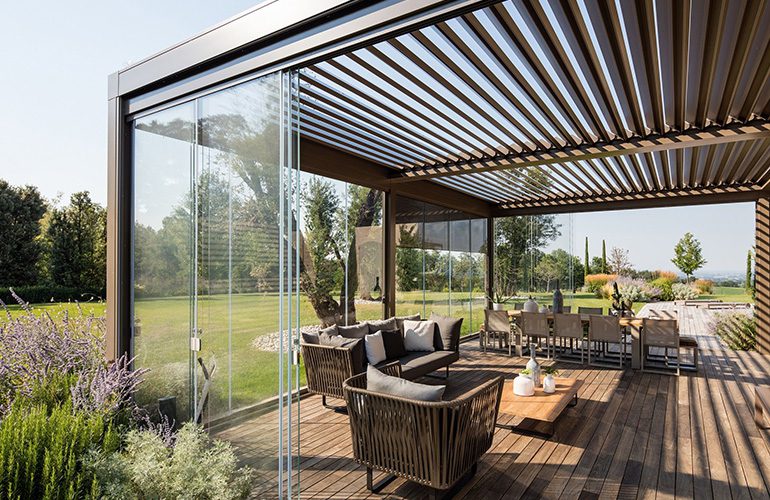 Pergola lamelowa - opera