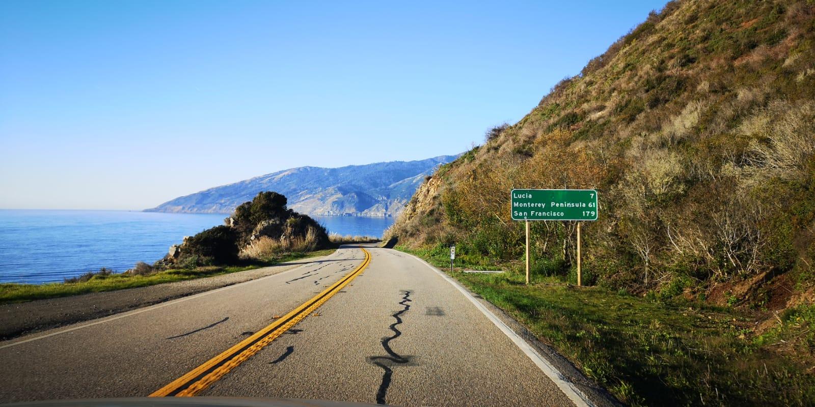 Pacific Coast Highway, fot. Aleksandra Karkowska