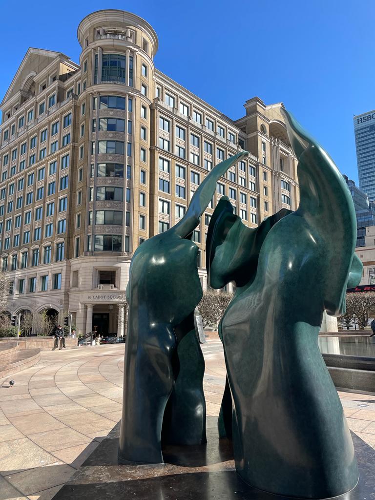 Canary Wharf Londyn, fot. Iwona Babicz