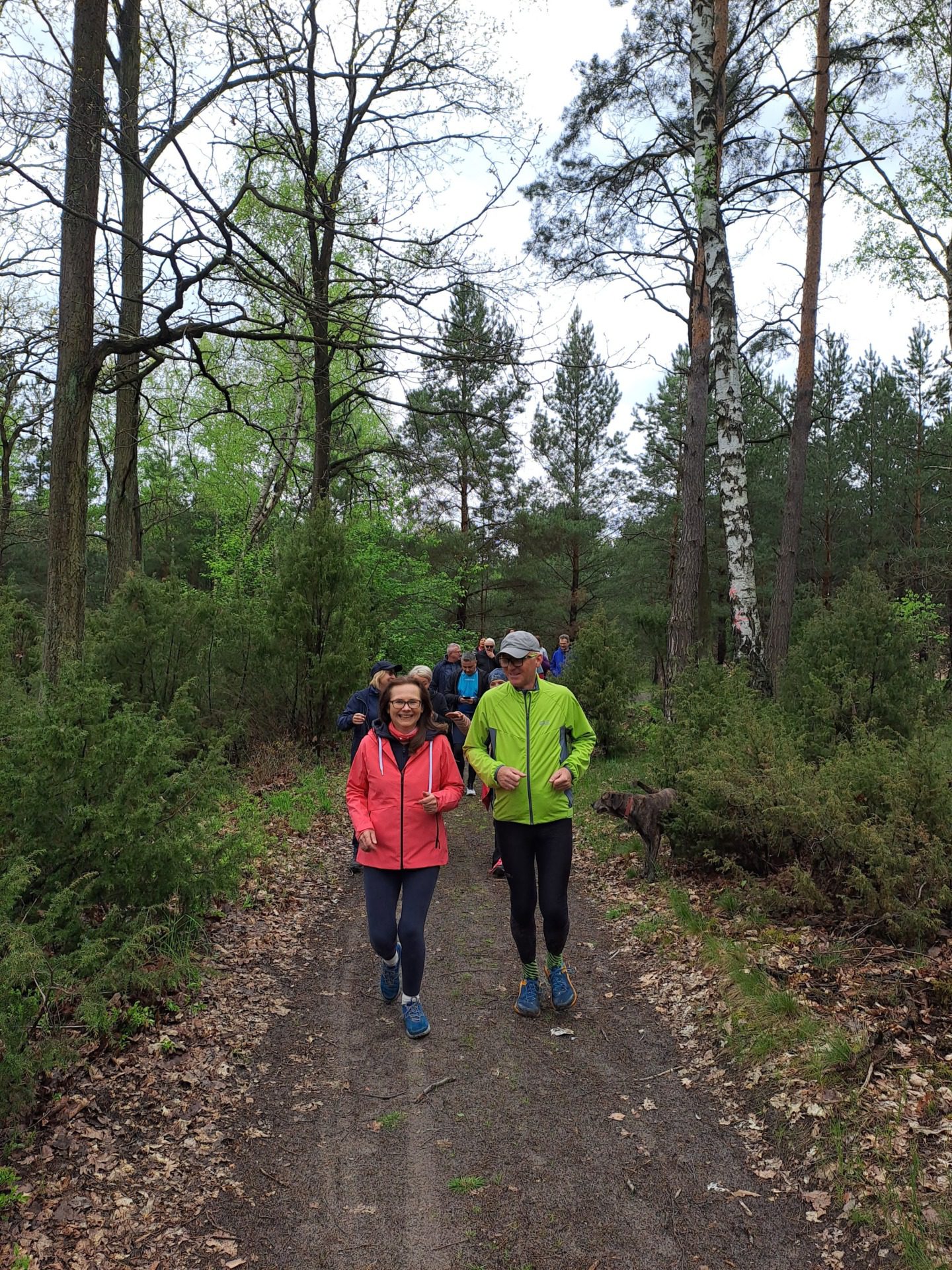 Grupa slow jogging Białołęka, fot. Renata Brząkała