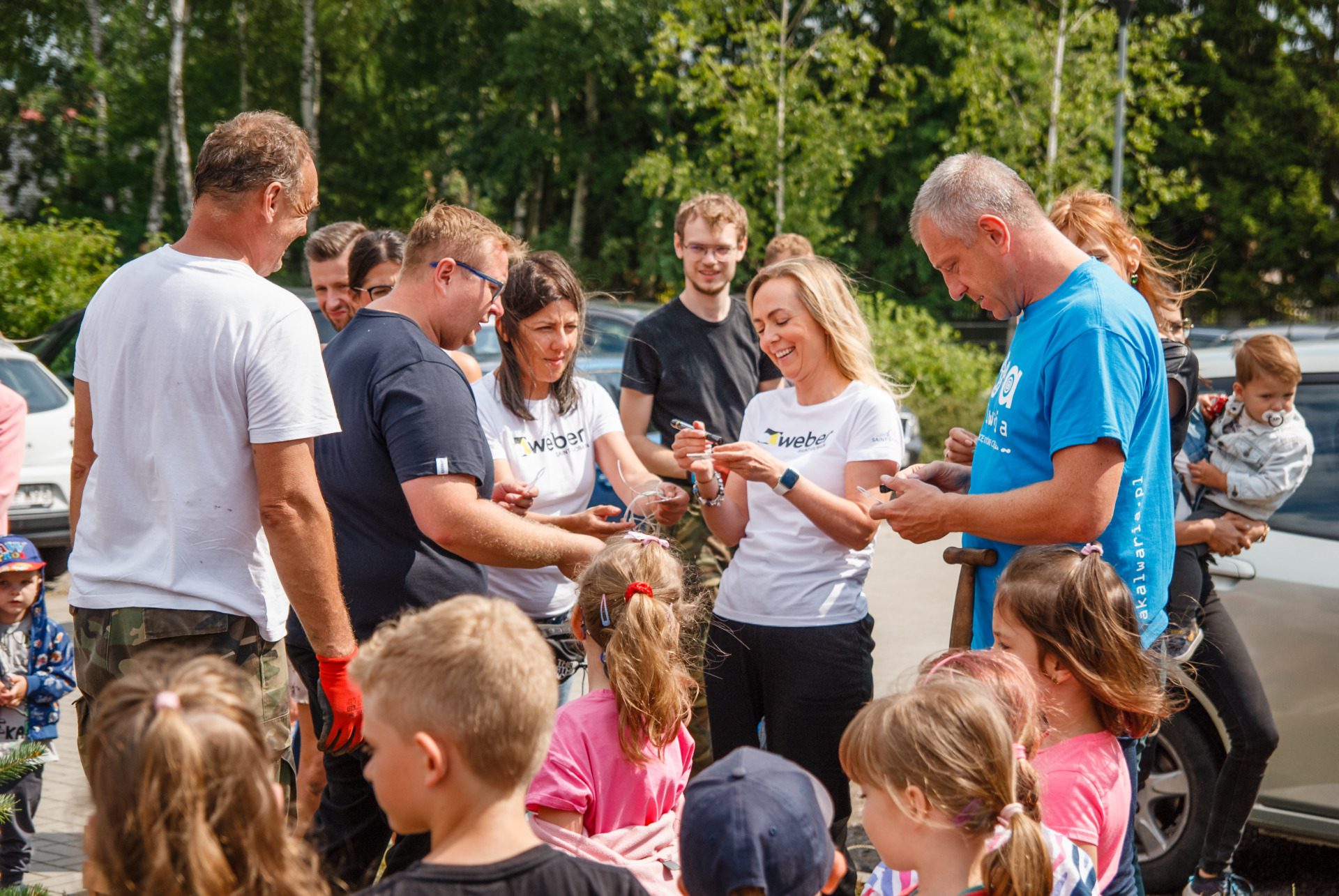 MAŁE KROKI, WIELKA ZMIANA event ekologiczno-artystyczny marki Weber w Górze Kalwarii