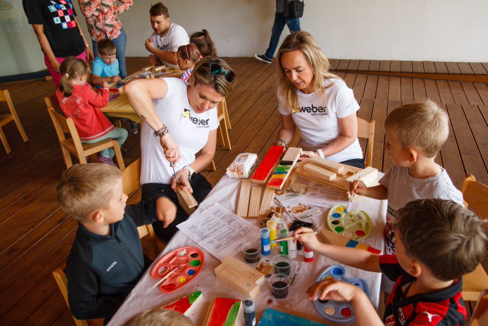 MAŁE KROKI, WIELKA ZMIANA event ekologiczno-artystyczny marki Weber w Górze Kalwarii