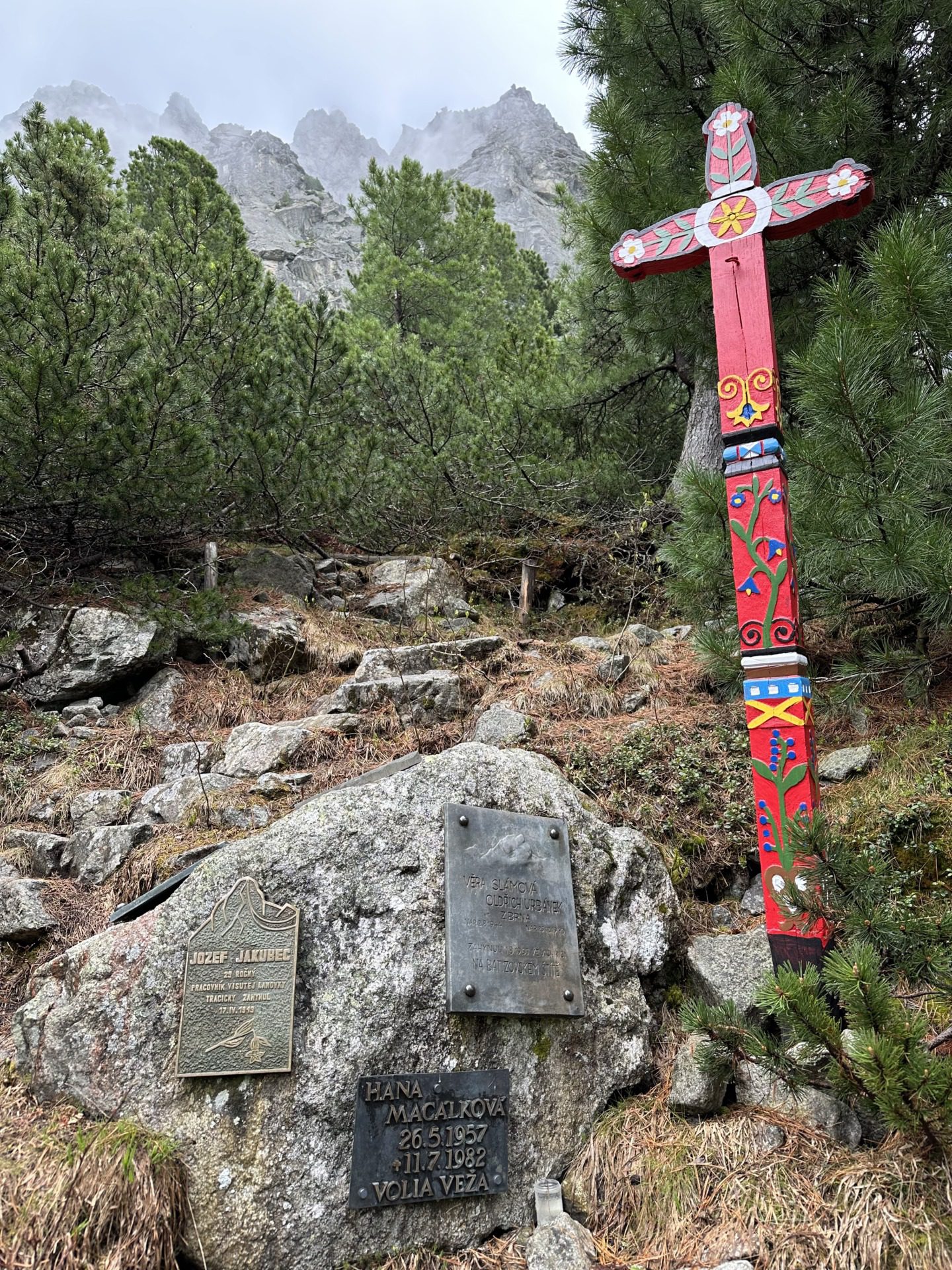 Symboliczny cmentarz w Tatrach Fot Aleksandra Karkowska 18