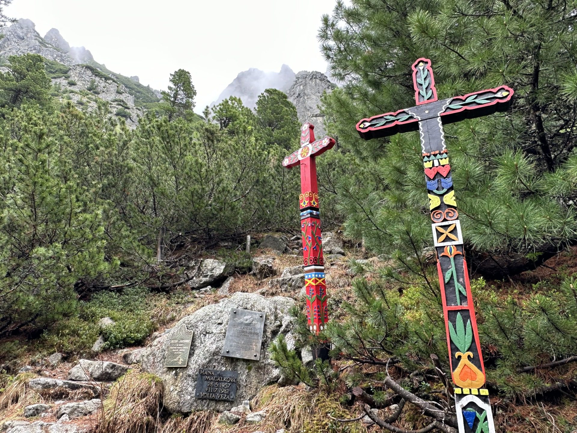 Symboliczny cmentarz w Tatrach Fot Aleksandra Karkowska 19