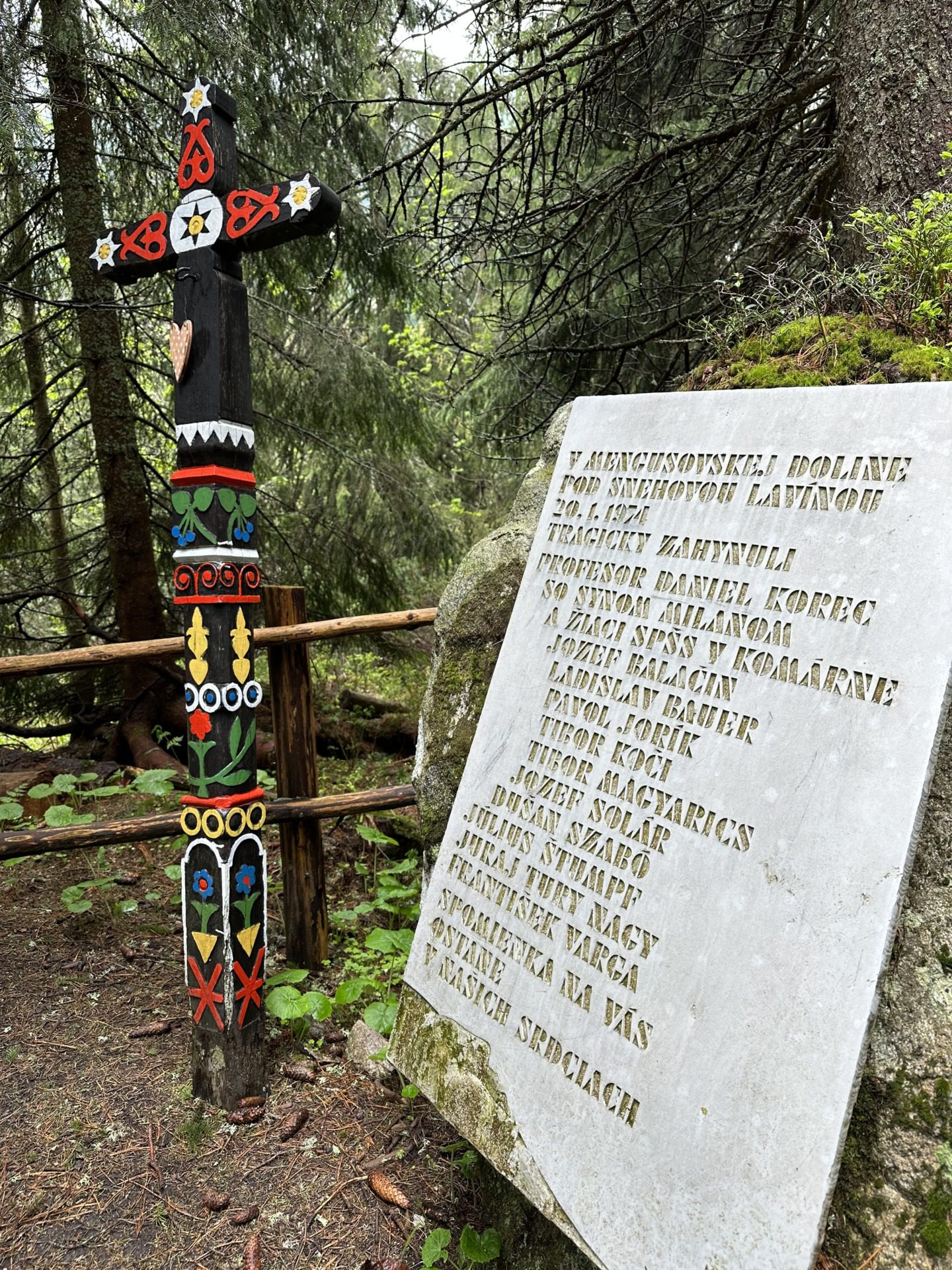 Symboliczny cmentarz w Tatrach Fot Aleksandra Karkowska 7