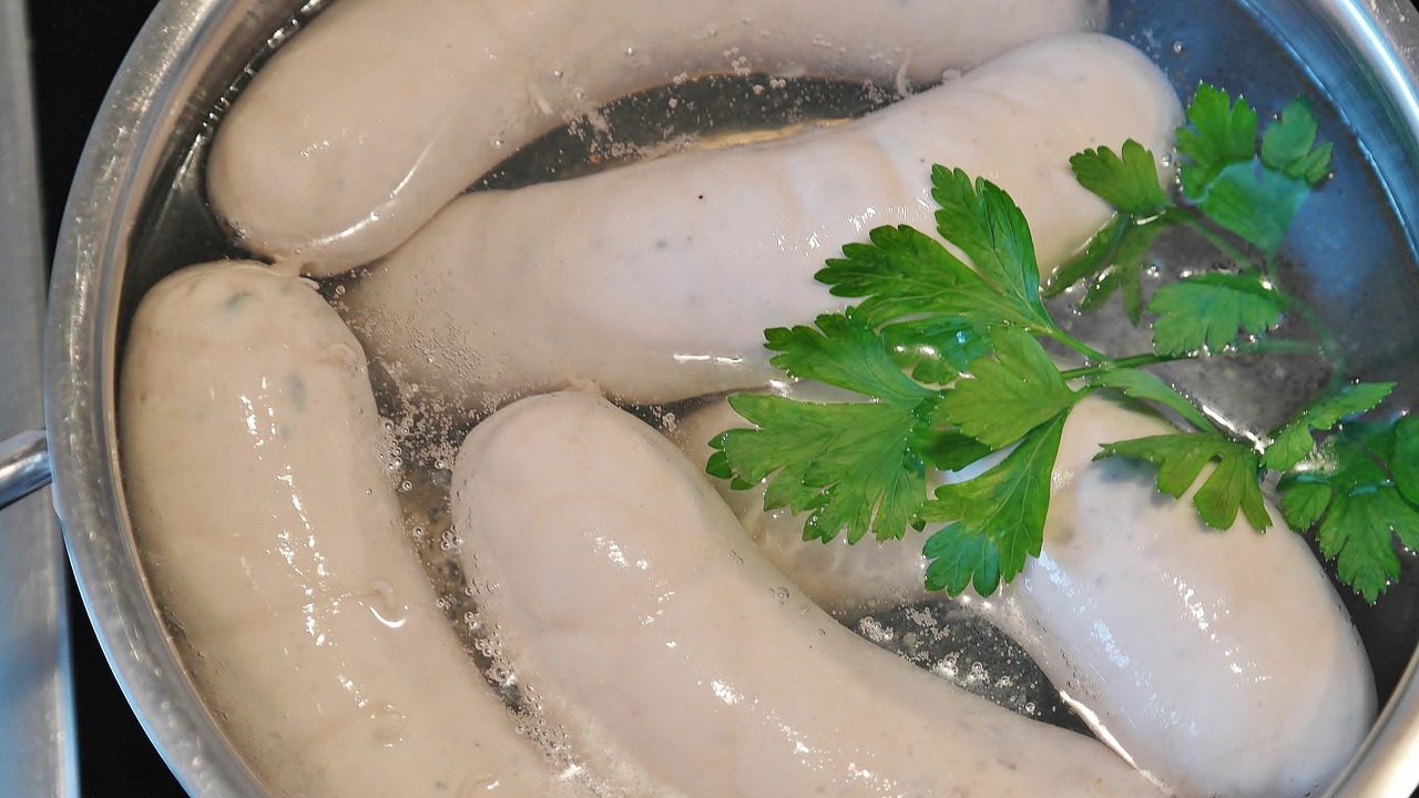Biała kiełbasa, fot. Pixabay