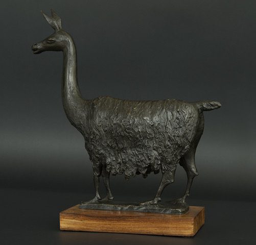 Jozef Hecht, Lama, ok. 1933. Fot. Archiwum FA&M