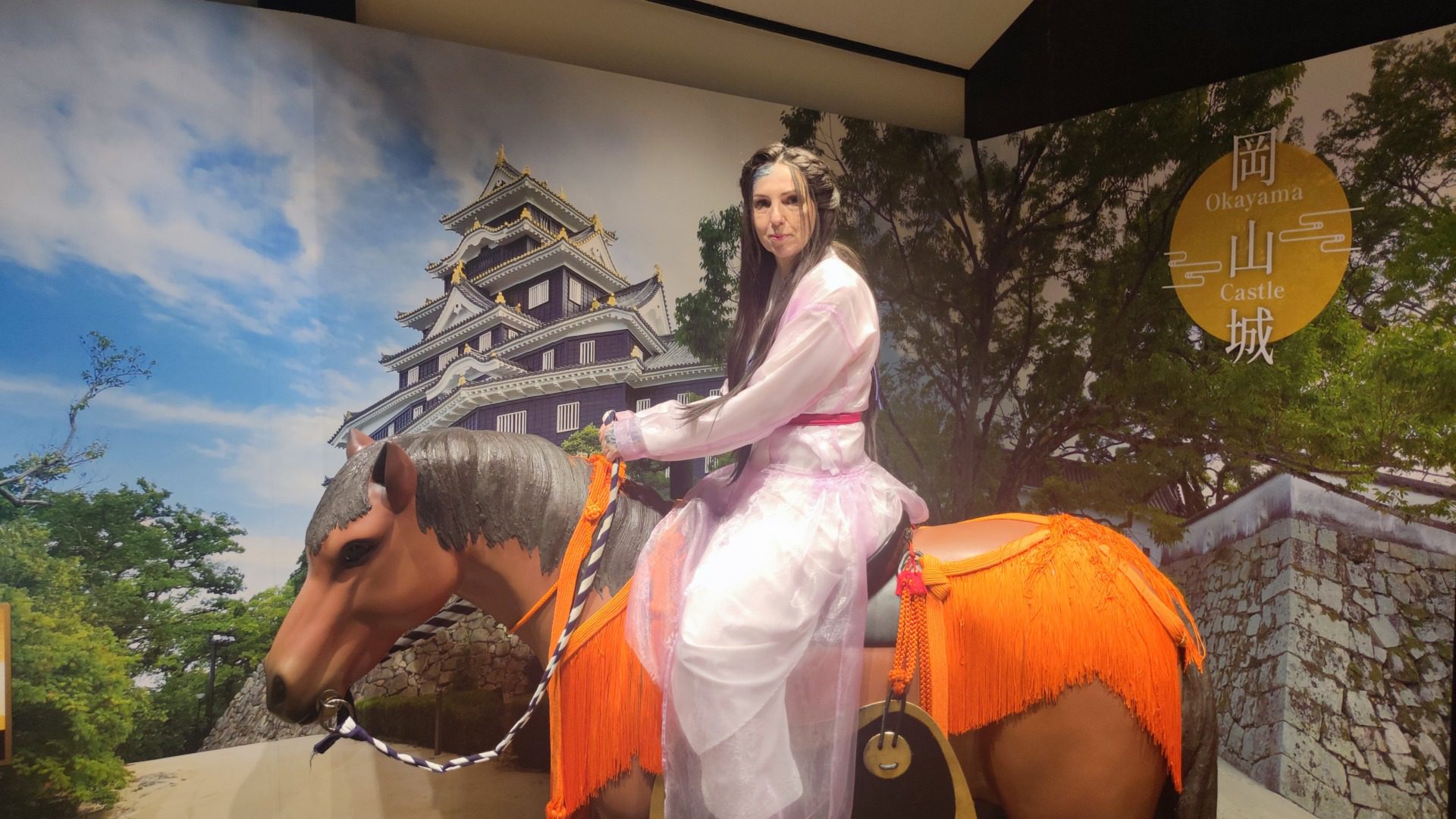 Ula Kuleta, cosplay, Zamek Himeji, fot. Archiwum prywatne Uli Kulekty