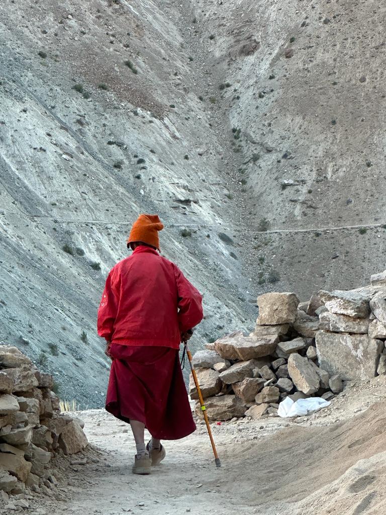 Na trasie trekkingowej w Zanskarze 2023 fot Aleksandra Karkowska
