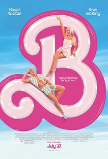 Plakat Barbie, 2023, fot. Wikipedia