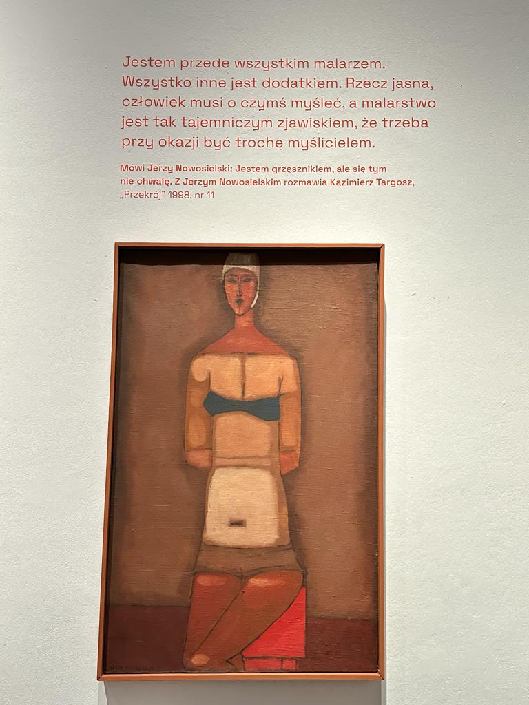 Nowosielski w Zachęcie, fot Aleksandra Karkowska