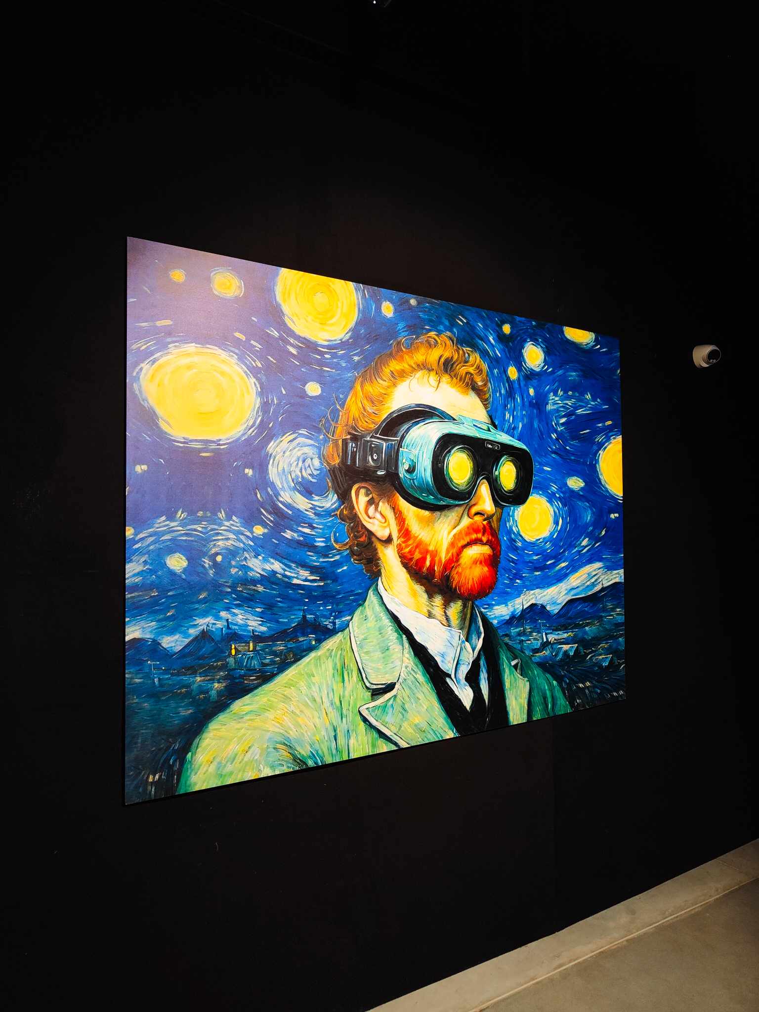 Multisensoryczna wystawa prac van Gogha w Krakowie, fot. Kinga Kuryło