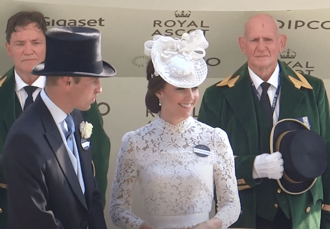 Rodzina królewska na Royal Ascot Racecourse, 2017, fot. Wikipedia