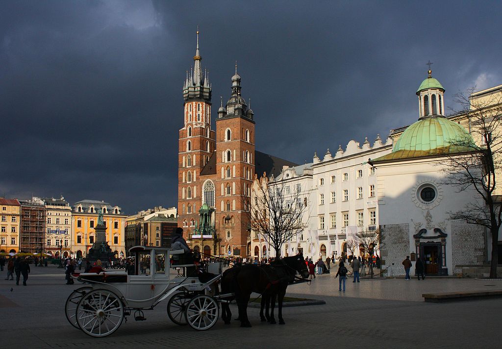 Kraków, Rynek Główny, fot. Wikipedia