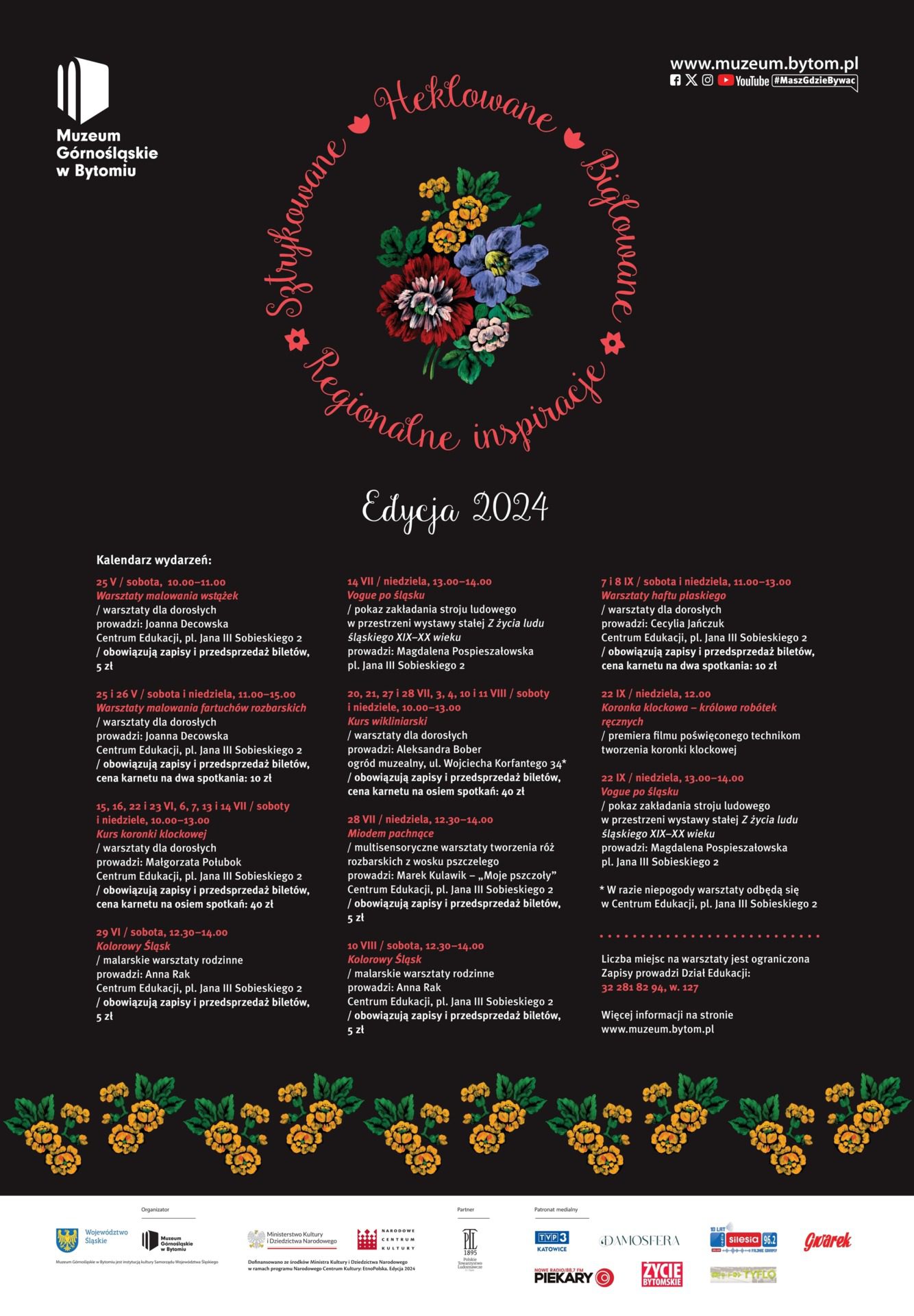 Sztrykowane, heklowane, biglowane – regionalne inspiracje. Edycja 2024