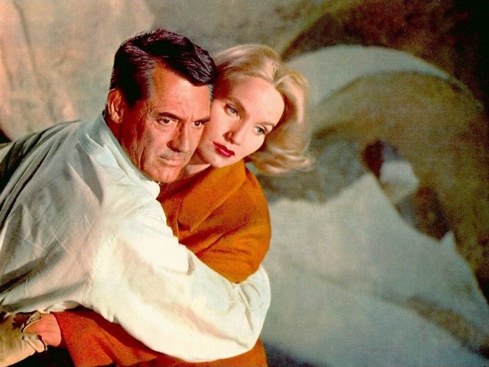 Eva Marie Saint i Cary Grant, fot. Wikipedia