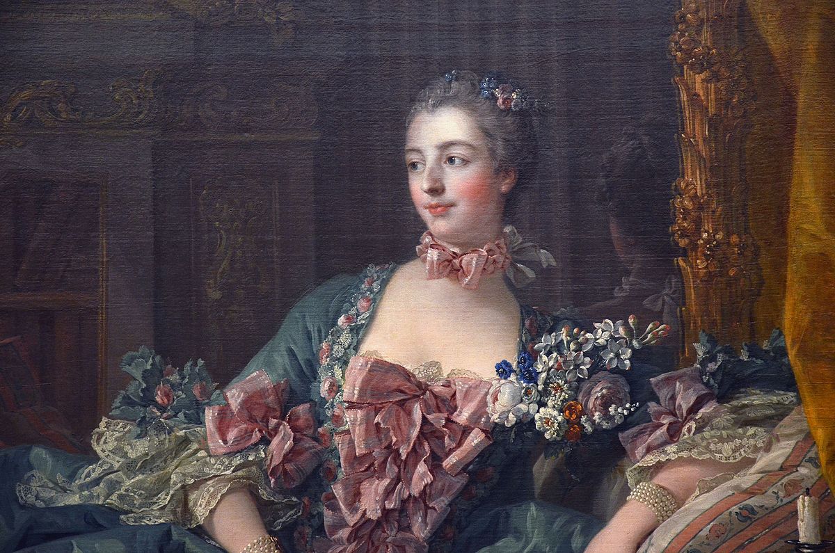 François Boucher, Madame de Pompadour, fot. Wikipedia