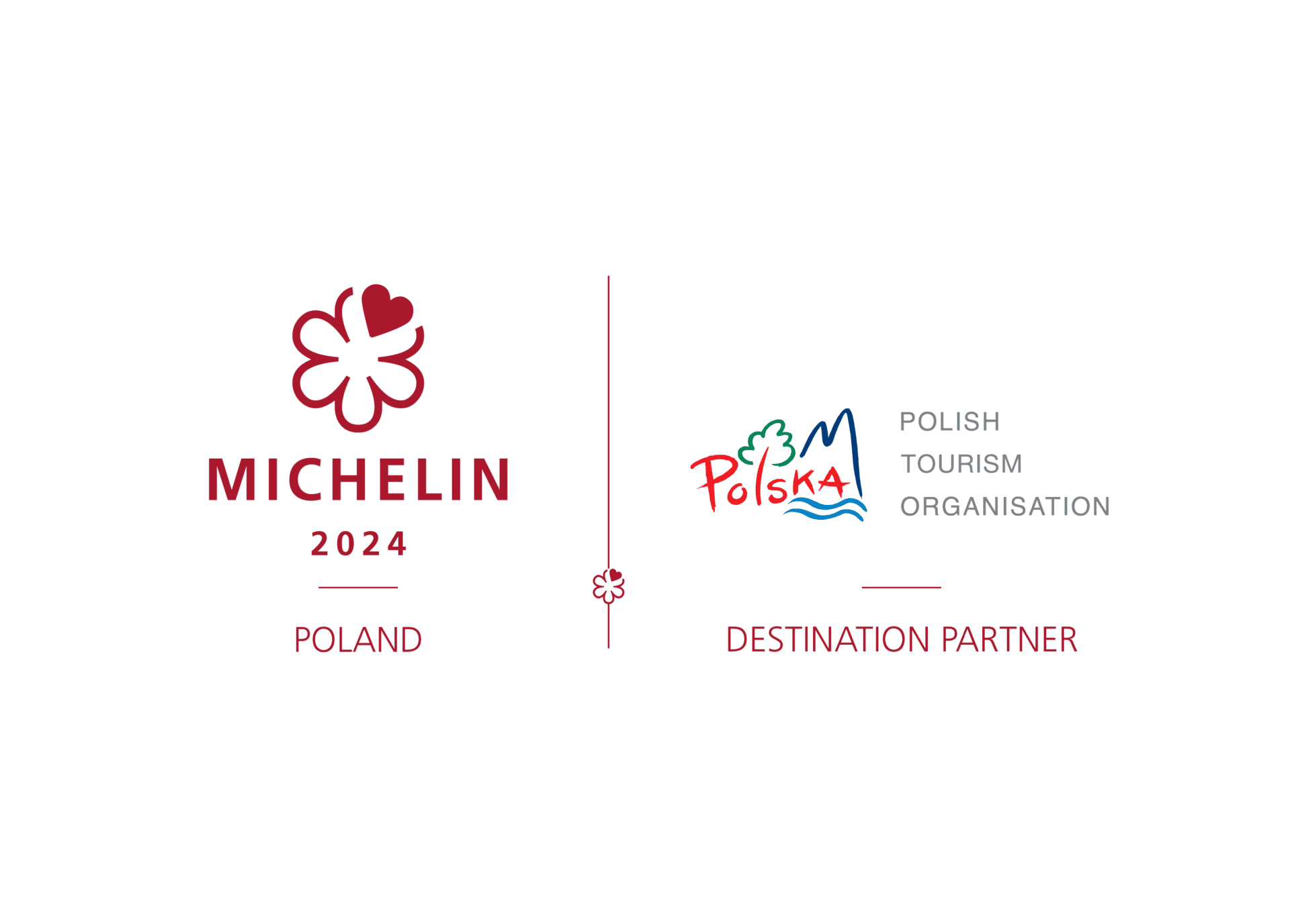 Logo partnerskie POT/Michelin Guide 2024. Materiał powstał przy współpracy z Polską Organizacją Turystyczną.
