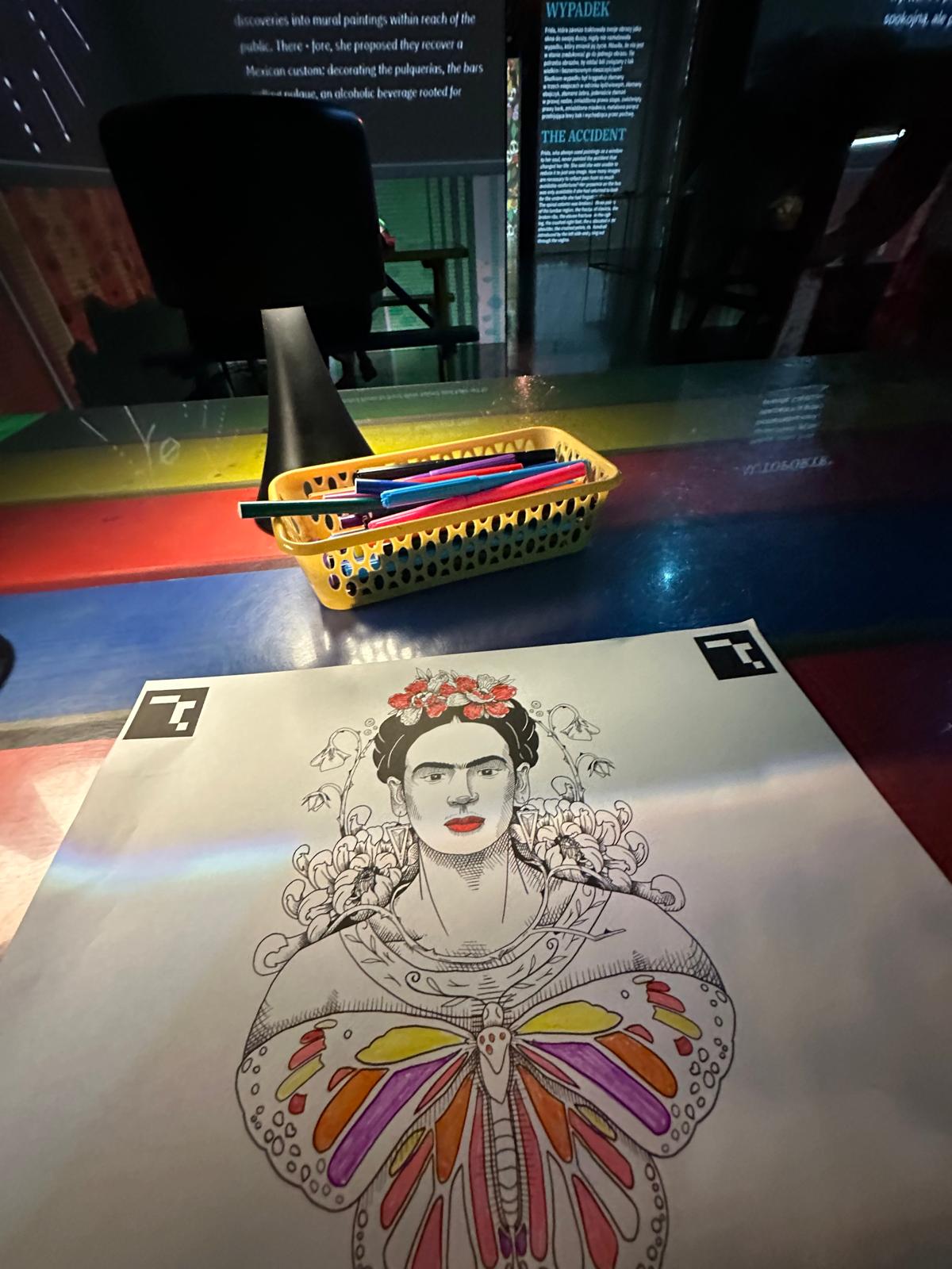 Frida Kahlo życie ikony- wystawa w Fabryce Norblina, fot Aleksandra Karkowska