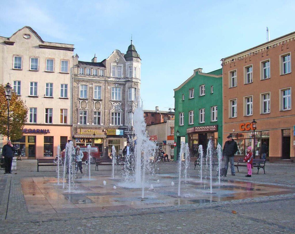 Rynek w Kościerzynie, fot. Wikipedia