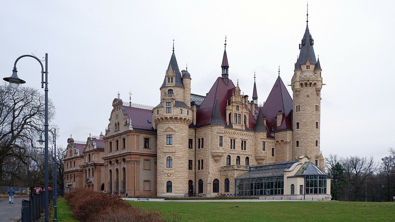 Zamek Moszna, fot. Wikipedia