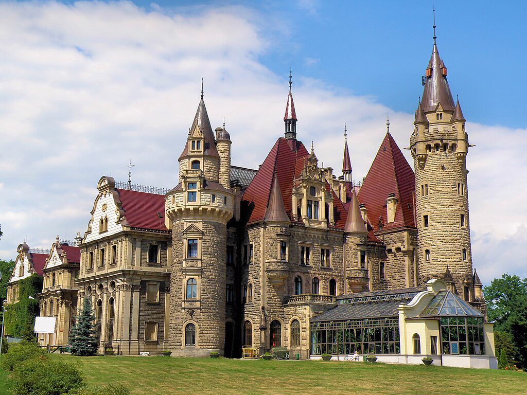 Zamek Moszna, fot. Wikipedia