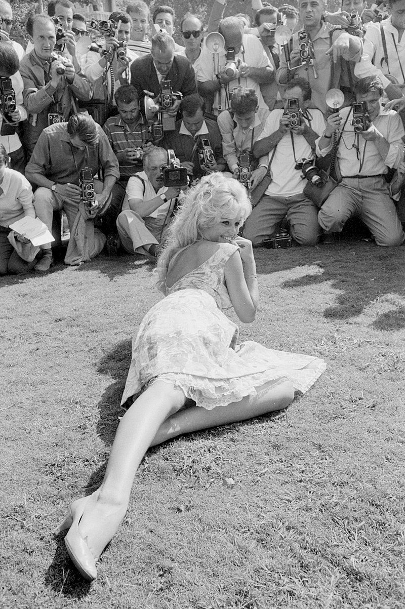 Brigitte Bardot , 1958, fot. Wikipedia