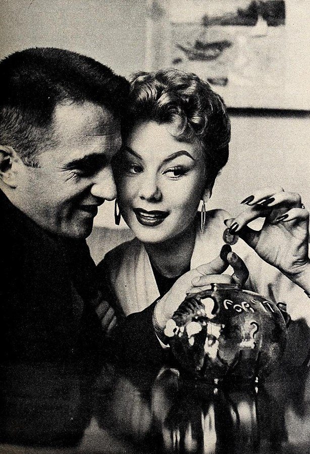 Mitzi Gaynor z mężem, fot. Wikipedia
