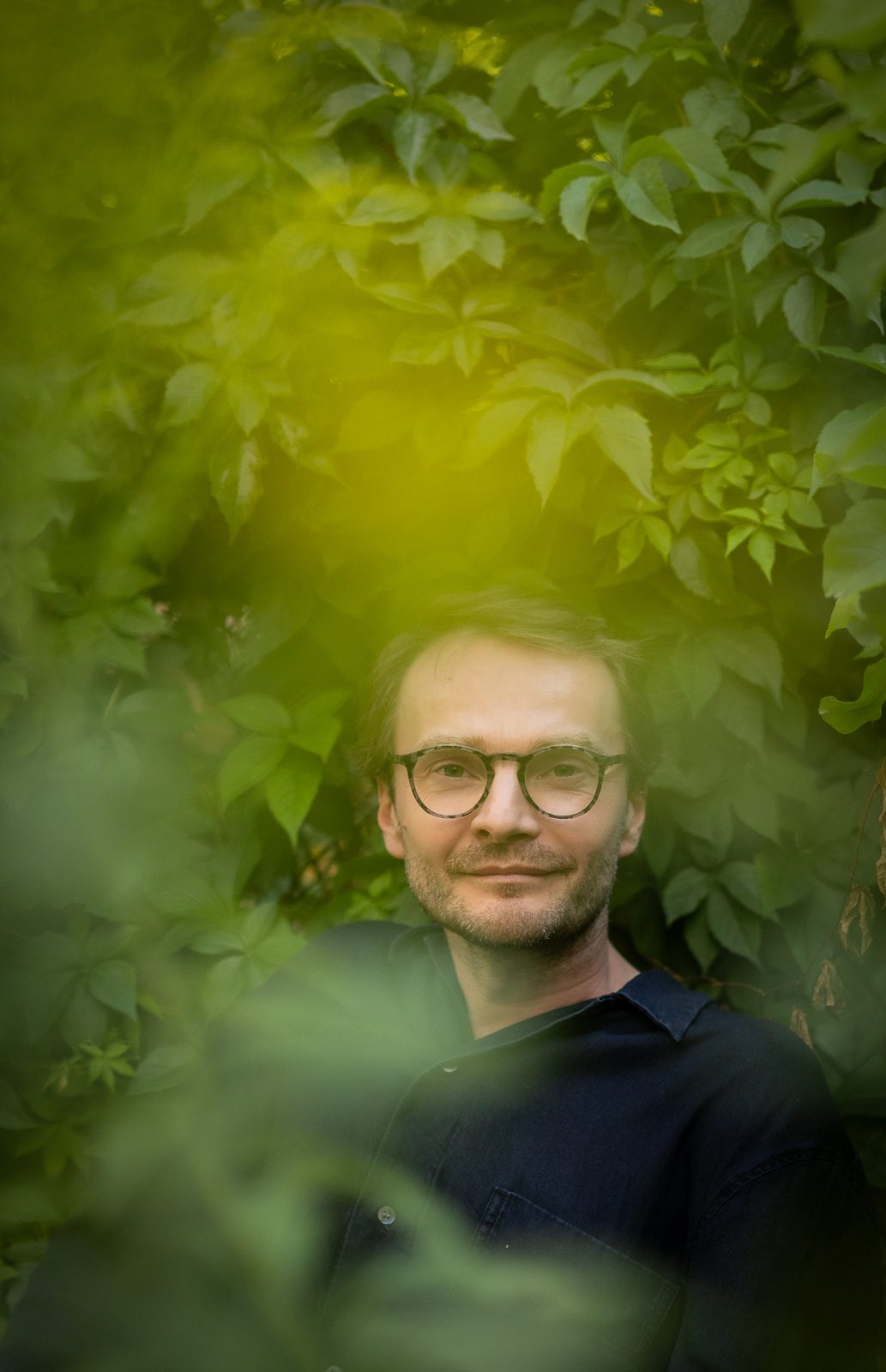 Romuald Demidenko, kurator wystawy, fot. Tomasz Kaczor