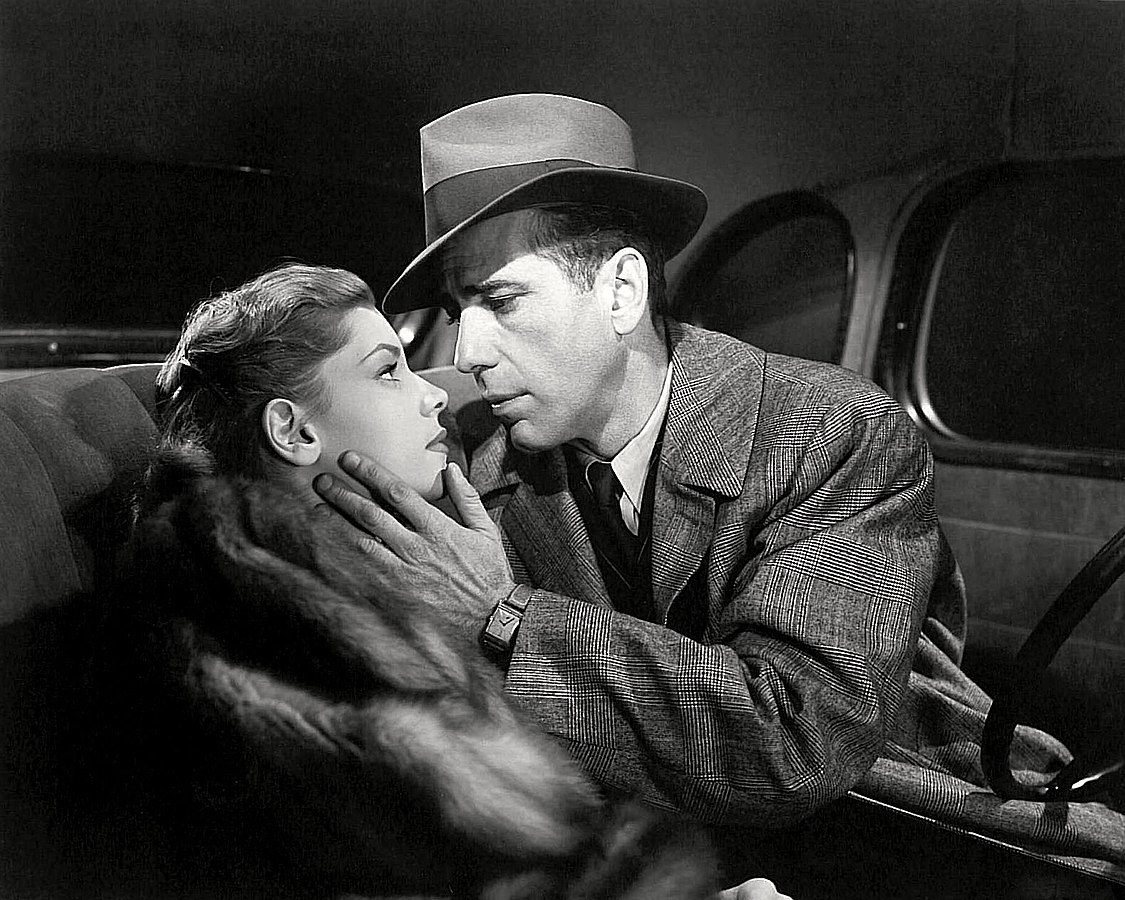 Lauren Bacall & Humphrey Bogart w "Wielkim śnie", fot. Wikipedia