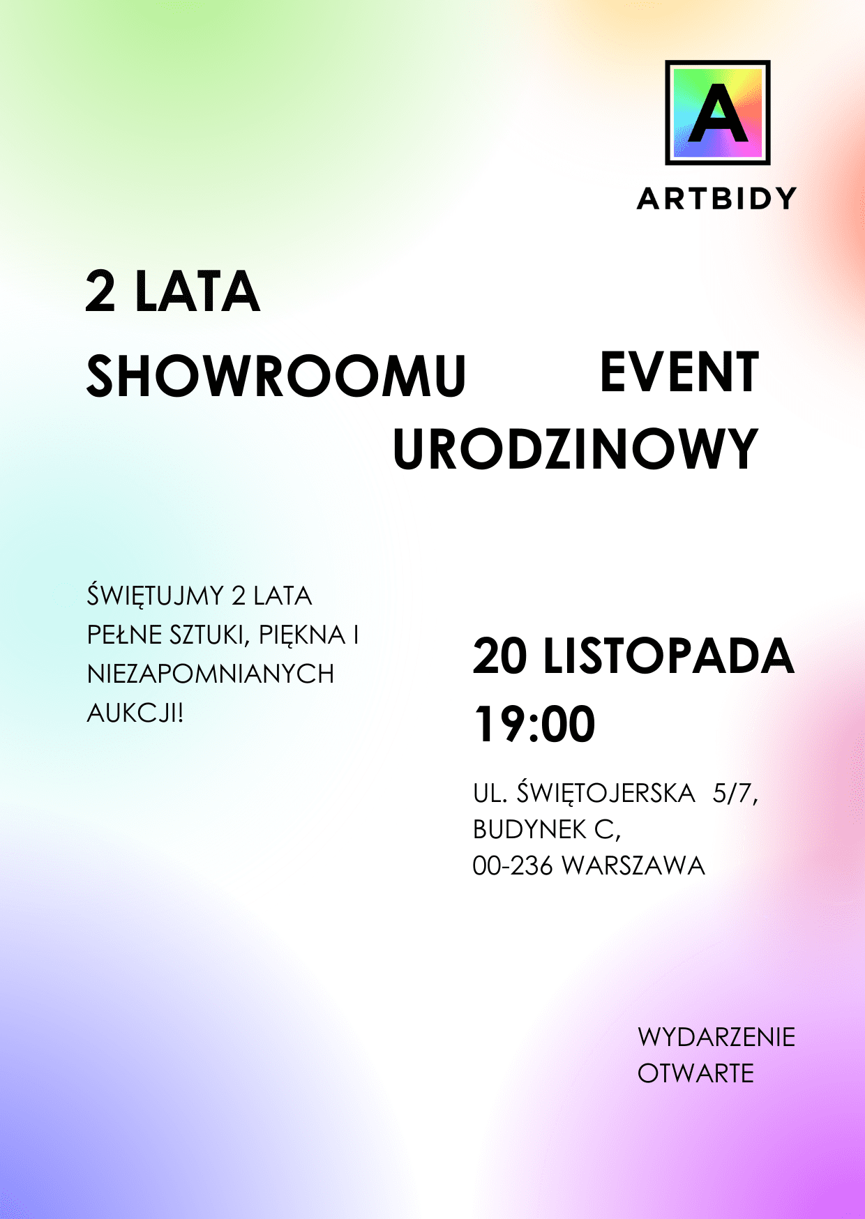 Event urodzinowy Domu Aukcyjnego Artbidy