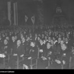 Aula w gmachu głównym Szkoły Morskiej w Gdyni 1937 rok źródło NAC