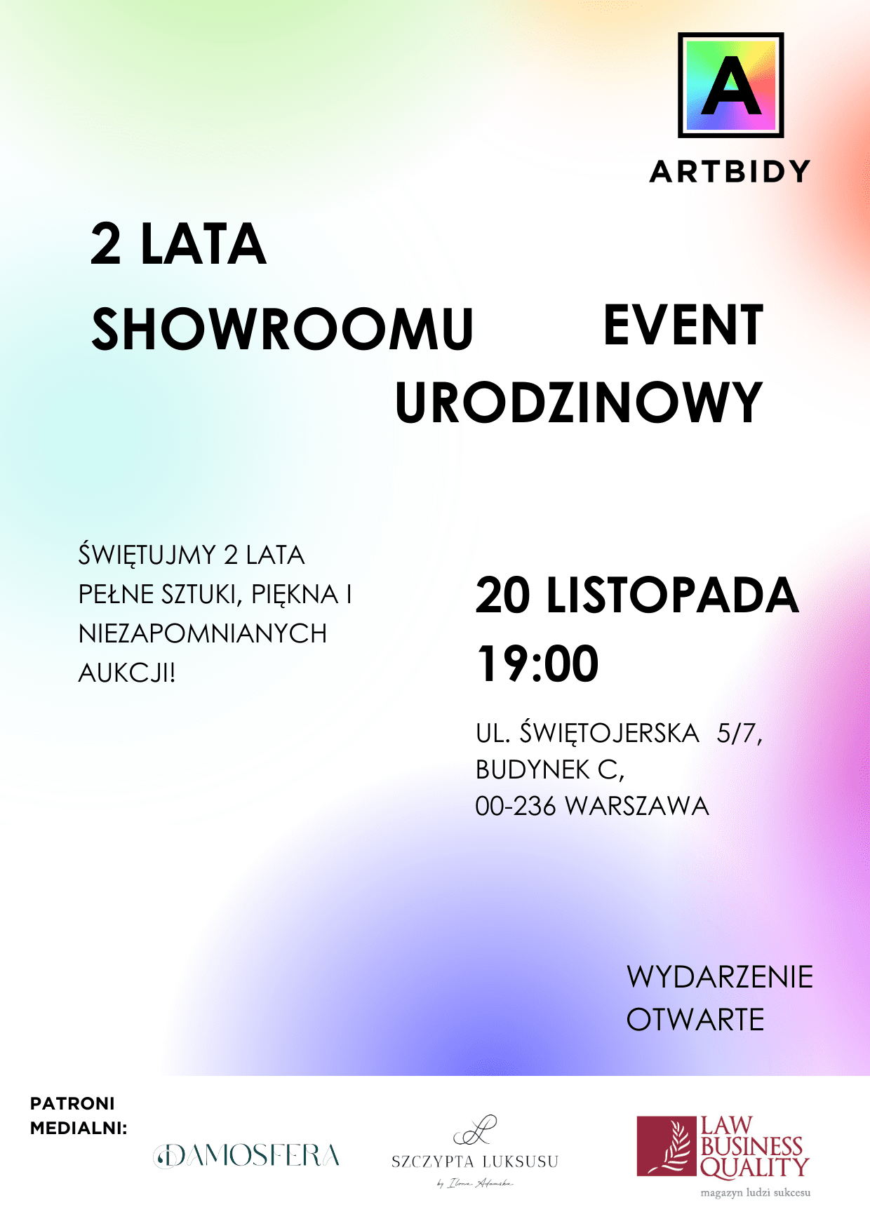 Event urodzinowy Domu Aukcyjnego Artbidy