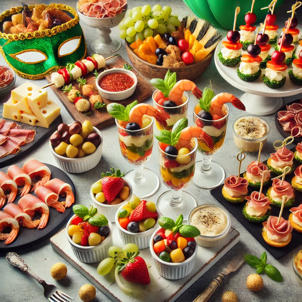 Przekąski karnawałowe typu finger food