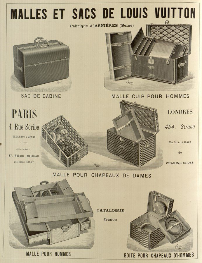 Od luksusowych walizek do kultowej marki. Historia domu mody Louis Vuitton, fot. Wikipedia