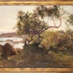 Tadeusz Styka (1889-1954), Brzeg morza w Bretanii, 1907