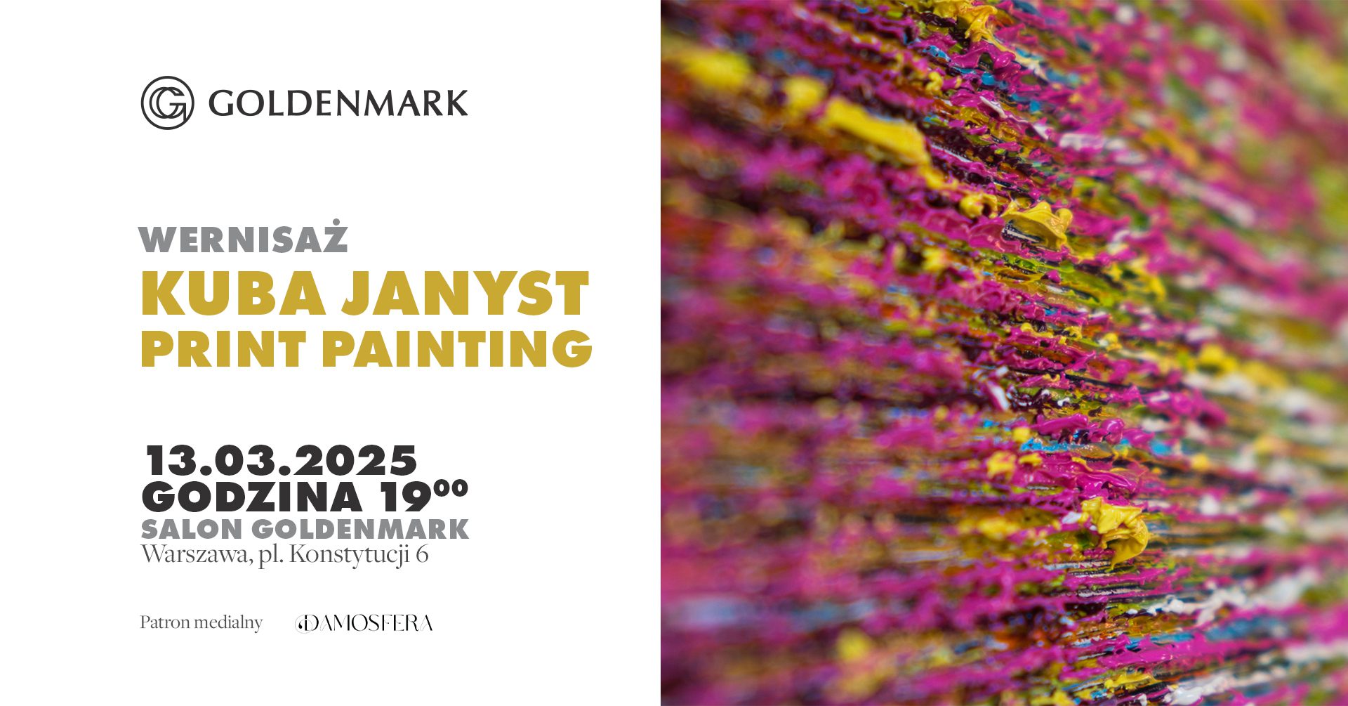 „Print Painting” – wernisaż prac Kuby Janysta