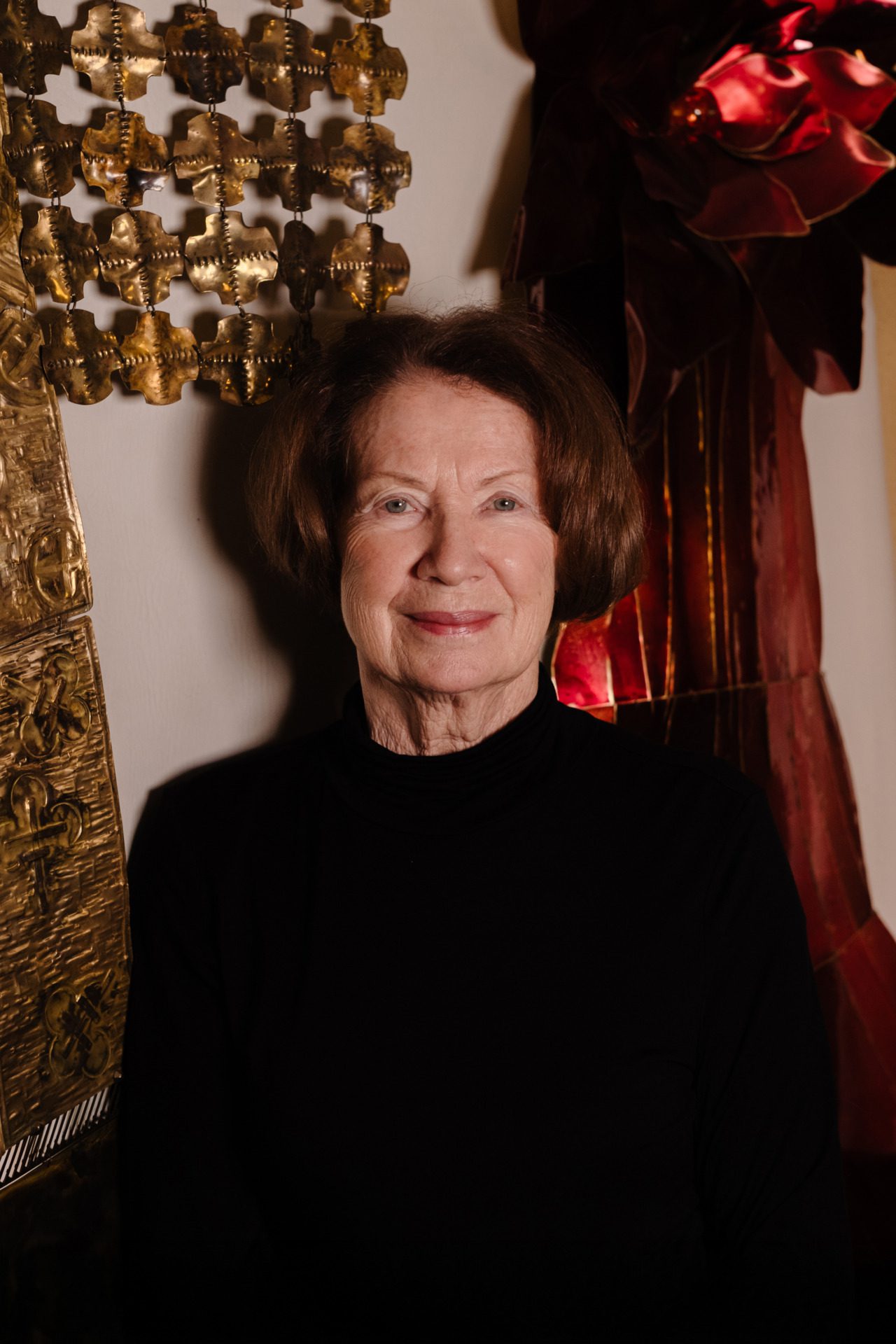 Barbara Munzer w pracowni - fot. Marta Tomaszewska
