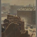 Czesław Kaczmarczyk, Tu stanie nowy dom, 1950, Muzeum Warszawy