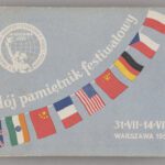 Mój pamiętnik festiwalowy, należący do Romy Perłowskiej, 1955, Muzeum Warszawy