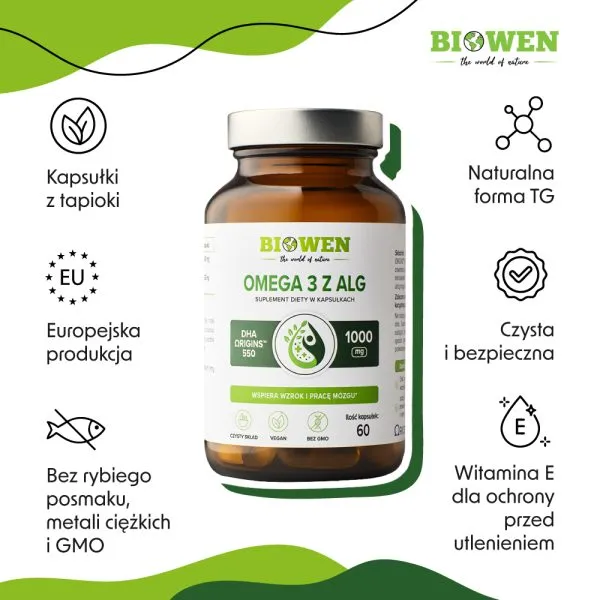 Omega-3 z Alg Biowen