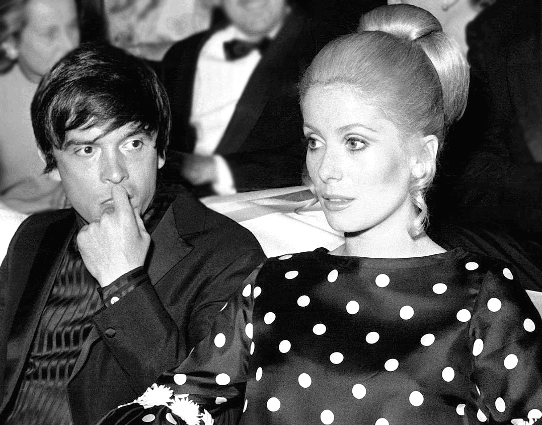 Catherine Deneuve i David Bailey, fot. Wikipedia