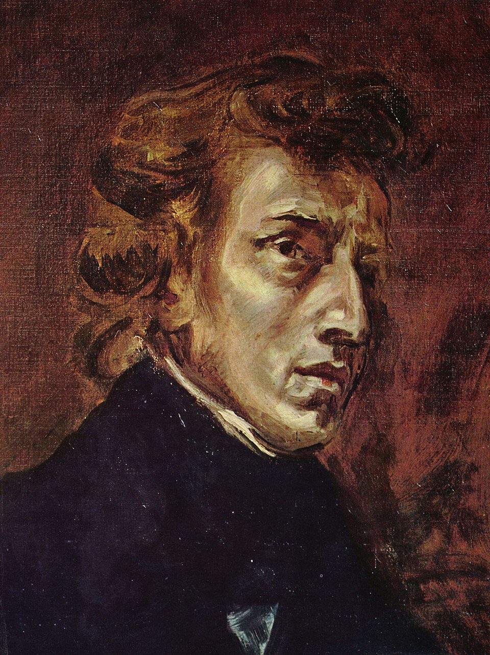 Eugène Delacroix (1798–1863), Portrait of Frédéric Chopin, fot. Wikipedia