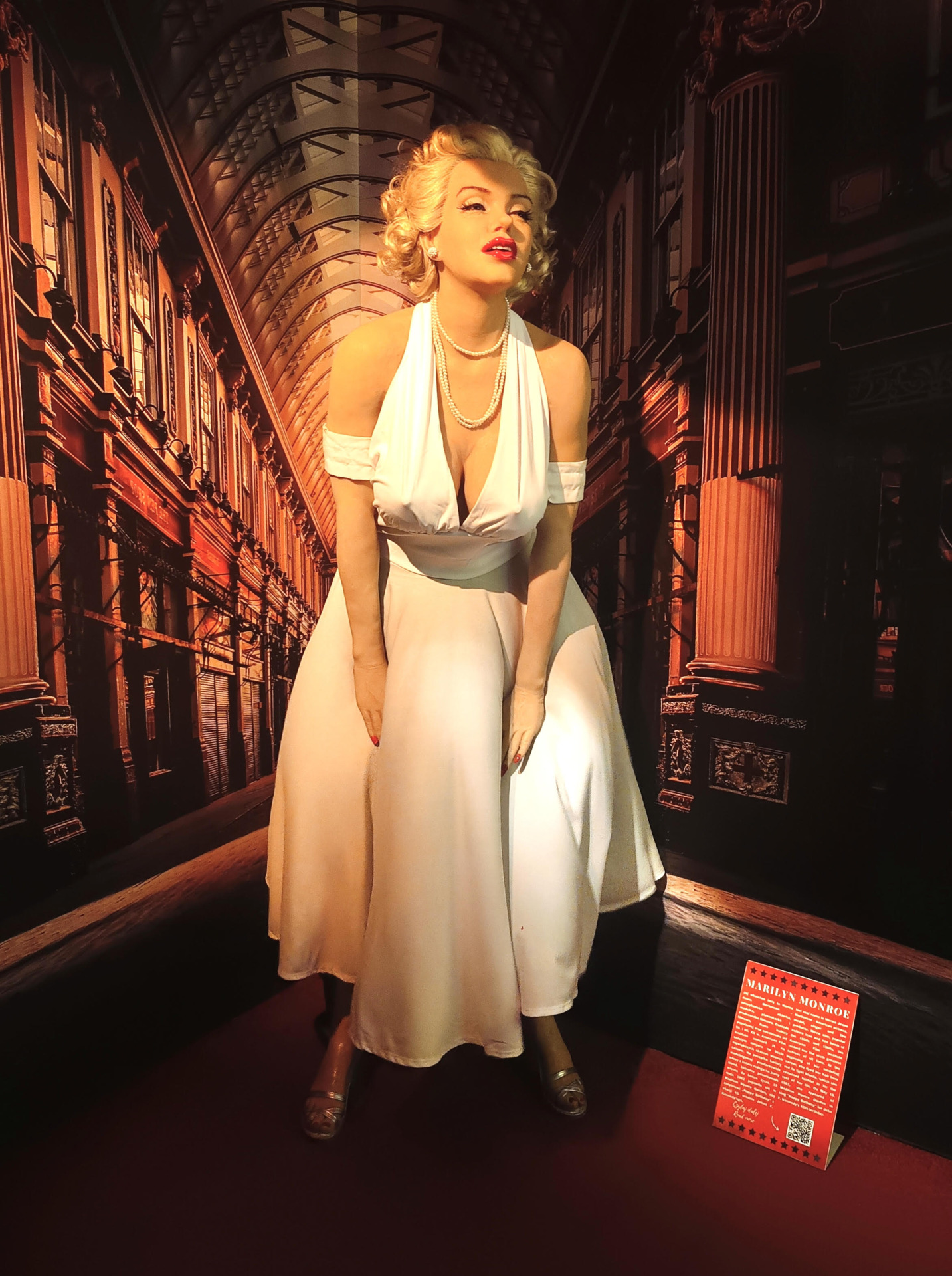 Marilyn Monroe, Muzeum Figur Woskowych, Gdańsk, Baszta Tajemnic, fot. Paula Apanowicz