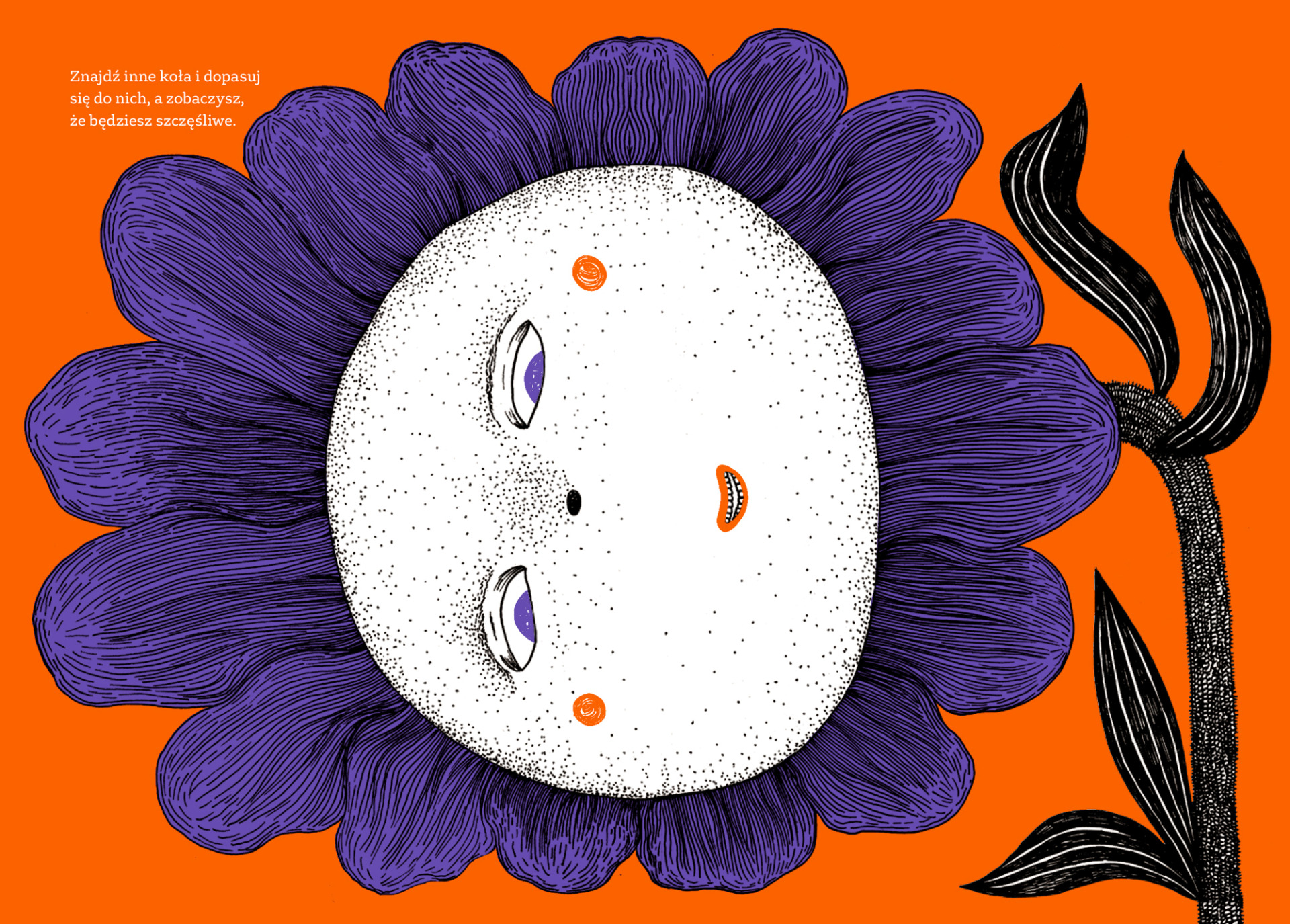 Ilustracje - Kasia Walentynowicz, najnowsza książka „Koło”
