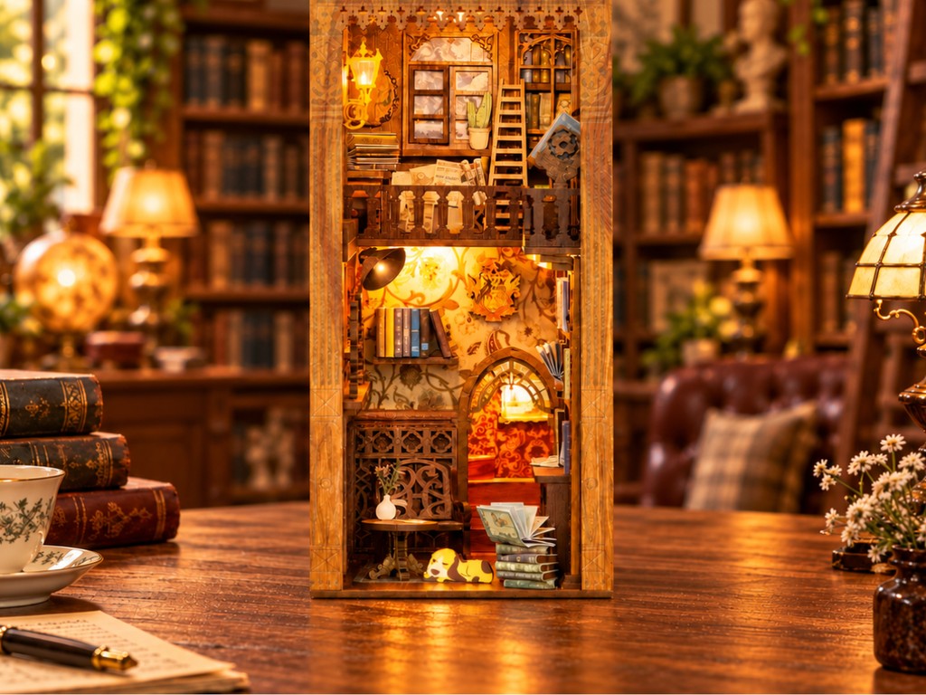 Book nook w formie księgarni: Eternal Bookstore
