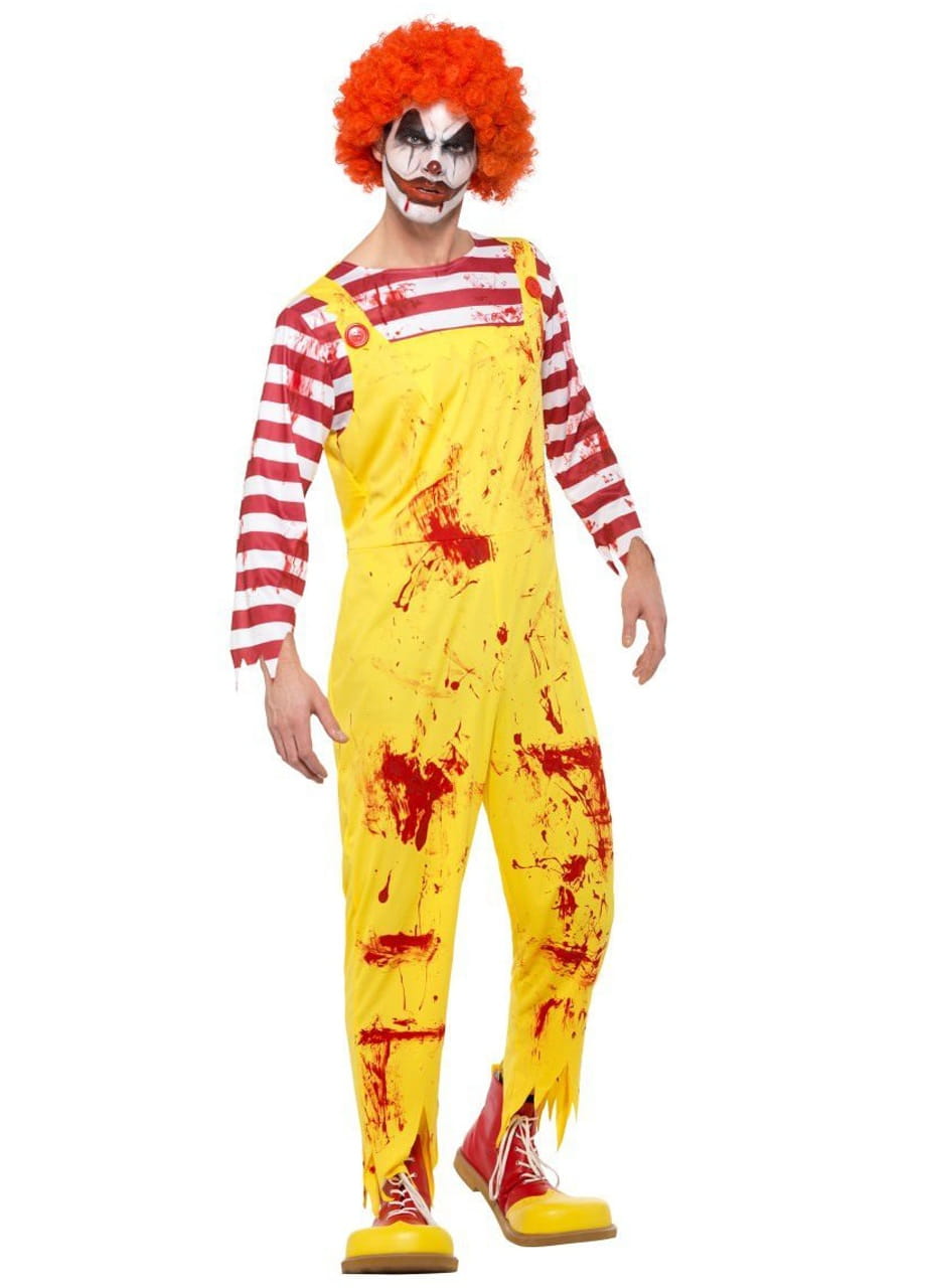 Strój halloweenowy KLAUN MORDERCA kostium dla dorosłych